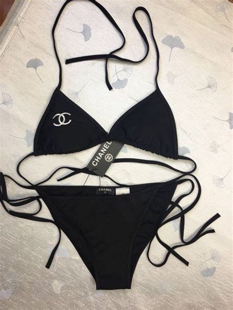 chanel bikini bootleg|chanel swimwear 2022.